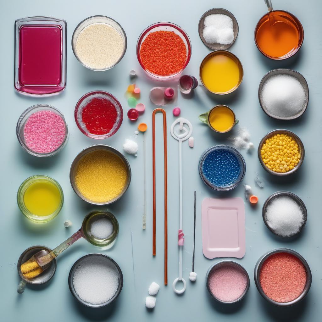 Items needed to answer the question, How do I make homemade lollipops. Items include:  Granulated Sugar  Corn Syrup  Water  Flavoring Extract  Food Coloring  Lollipop sticks  Candy thermometer  Saucepan  Lollipop molds or silicone mats  Cooking spray  Granulated sugar  Light corn syrup  Water  Flavor extract of your choice  Food coloring  Lollipop sticks  Non-stick cooking spray