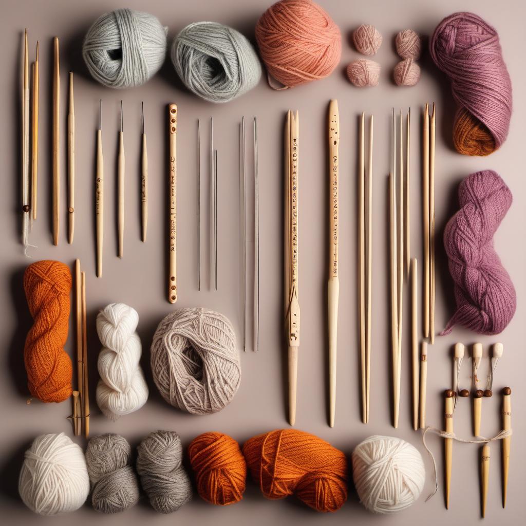 Items needed to answer the question, How do I knit a honeycomb stitch. Items include:  Knitting needles  Yarn  Pattern instructions