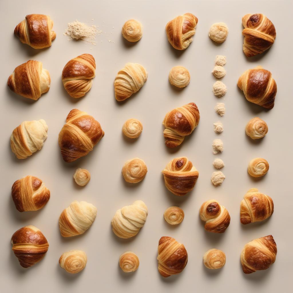 Items needed to answer the question, how do I shape croissants like a pro. Items include:  Croissant dough