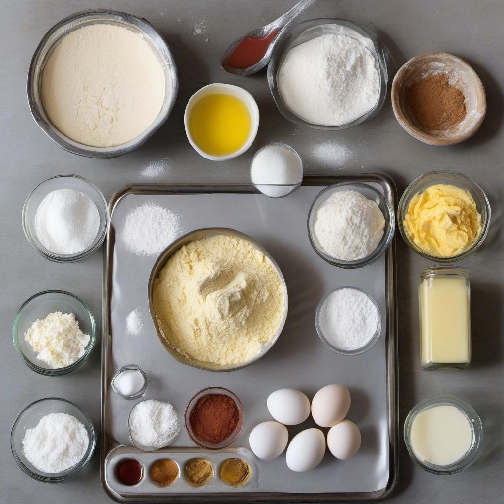 Items needed to answer the question, create gluten-free Rainbow Cupcakes. Items include:  gluten-free flour mix  baking powder  baking soda  salt  unsalted butter  granulated sugar  large eggs  vanilla extract  buttermilk  gel food coloring