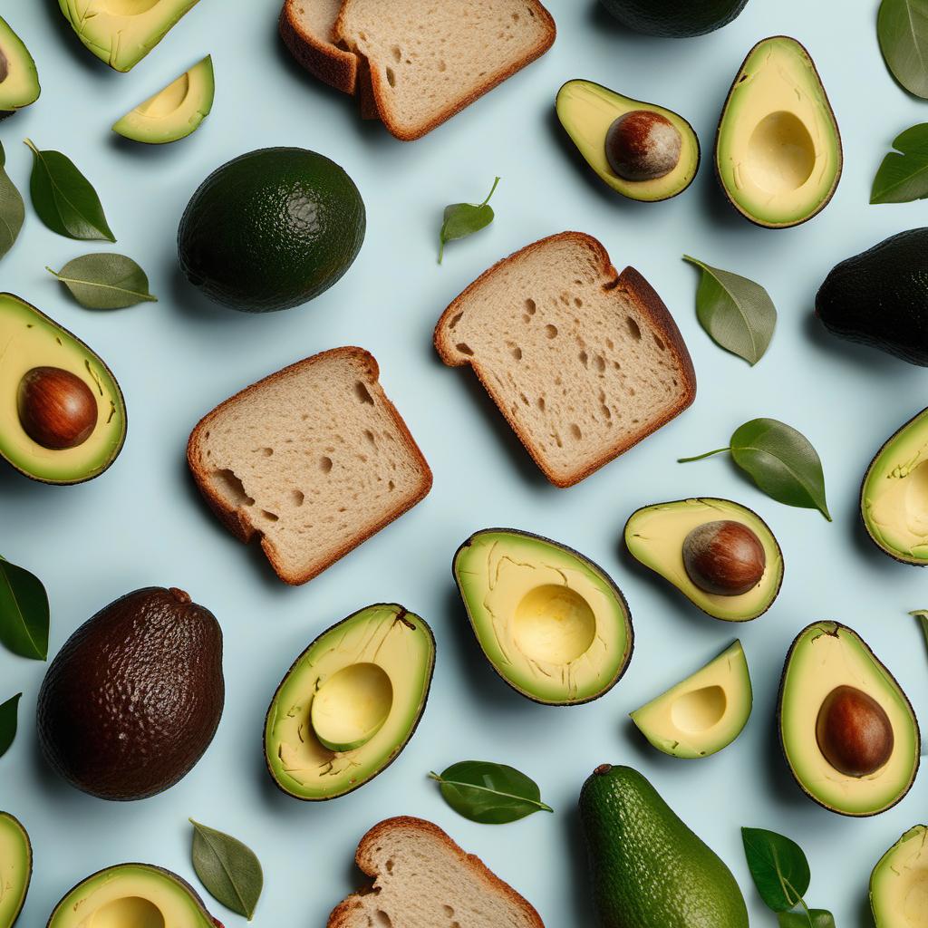 Items needed to answer the question, How do I make Avocado Toast with a twist. Items include:  Bread  Ripe Avocado