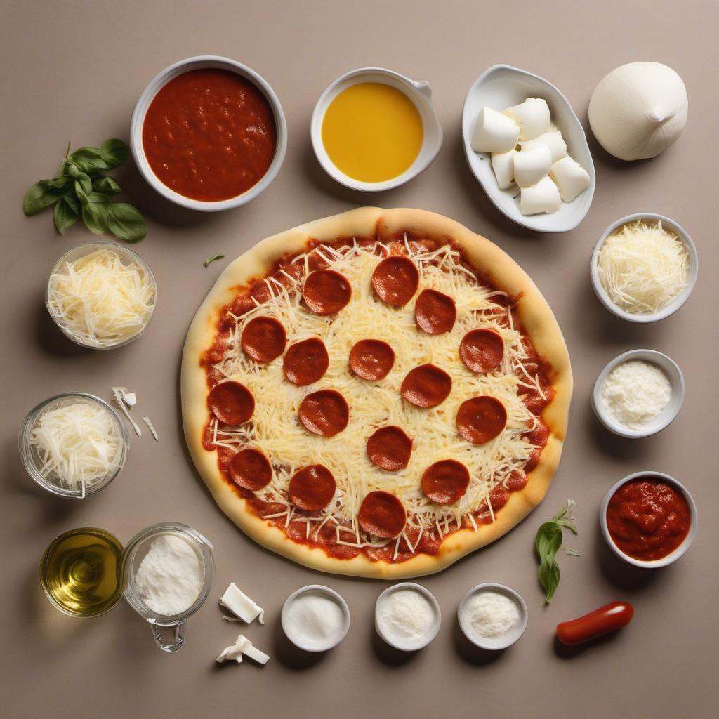 Items needed to answer the question, How do I make heart-shaped pizza pockets. Items include:  Pizza dough  Pizza sauce  Shredded mozzarella cheese  Pizza toppings