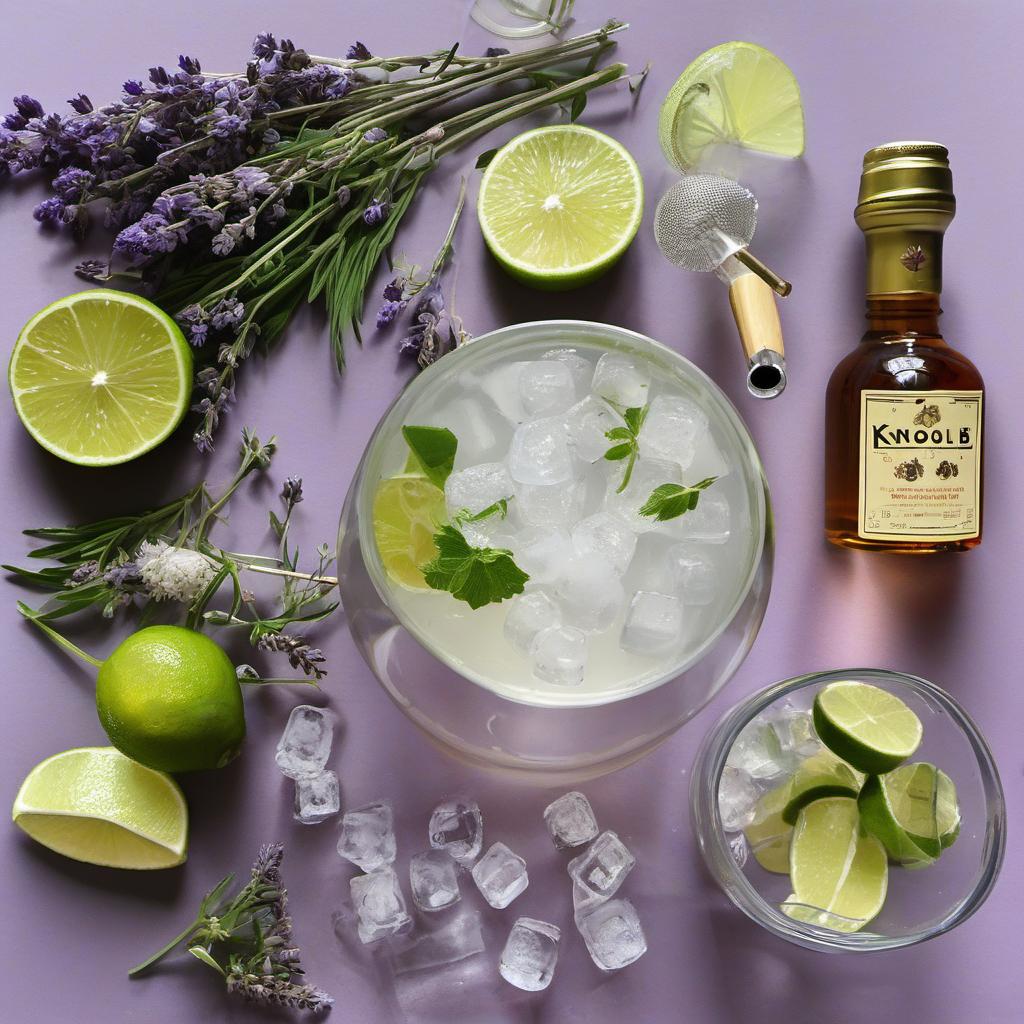 Items needed to answer the question, How do I craft a Daisy Daiquiri. Items include:  white rum  fresh lime juice  simple syrup  lavender bitters  fresh daisies  ice cubes  cocktail shaker  muddler  strainer  chilled glass  edible flower (for garnish)