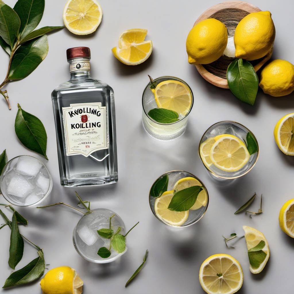 Items needed to answer the question, How do I twist a classic martini. Items include:  gin  dry vermouth  lemon  ice  cocktail glass