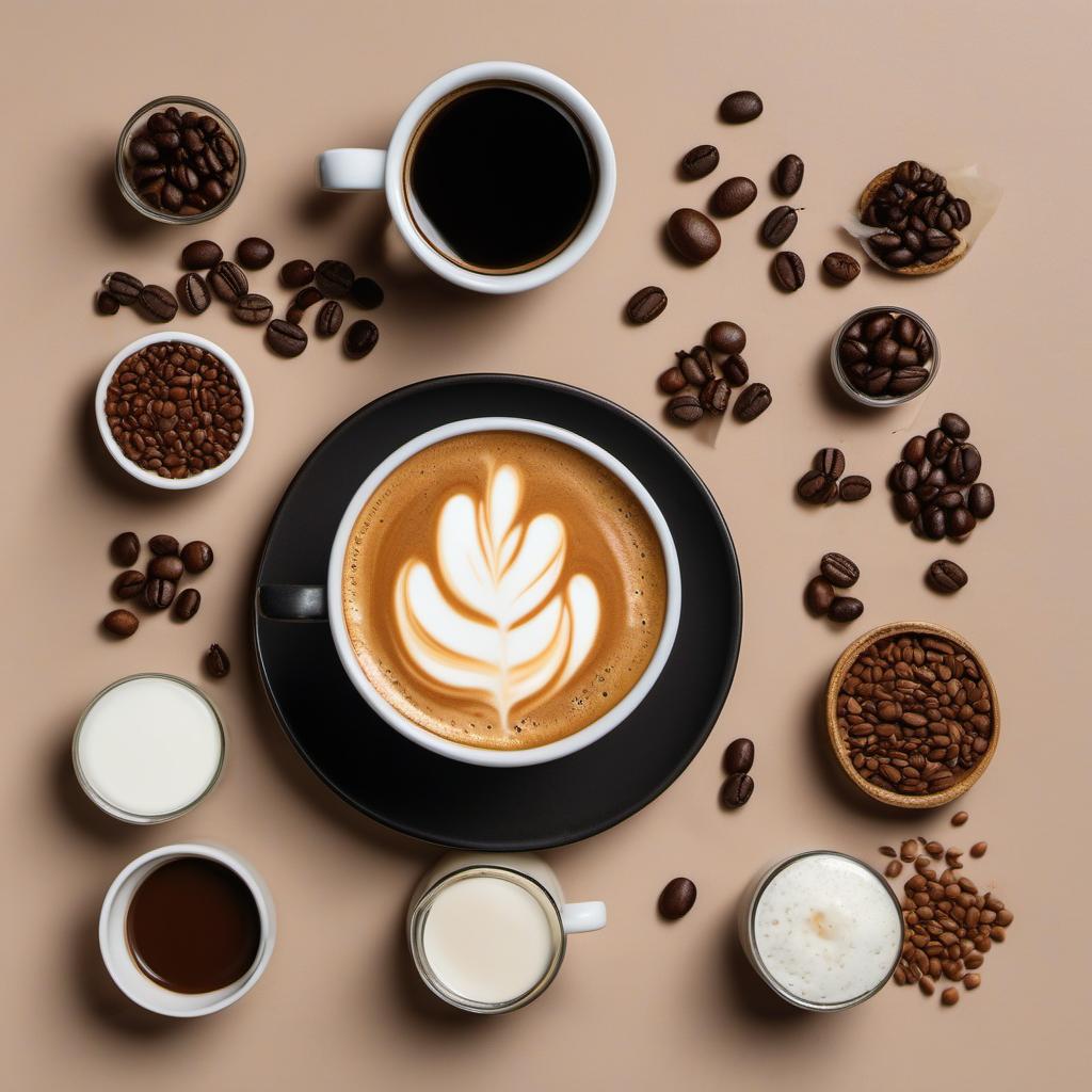 Items needed to answer the question, How do I make a 3D turtle in my latte. Items include:  espresso or strong coffee  milk  skewer or toothpick
