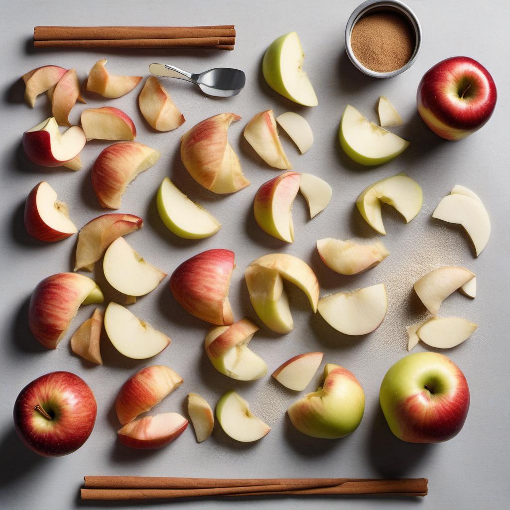 Items needed to answer the question, How do I bake apple cinnamon croissant rolls. Items include:  Apples  Granulated Sugar  Ground Cinnamon  Refrigerated Crescent Roll Dough