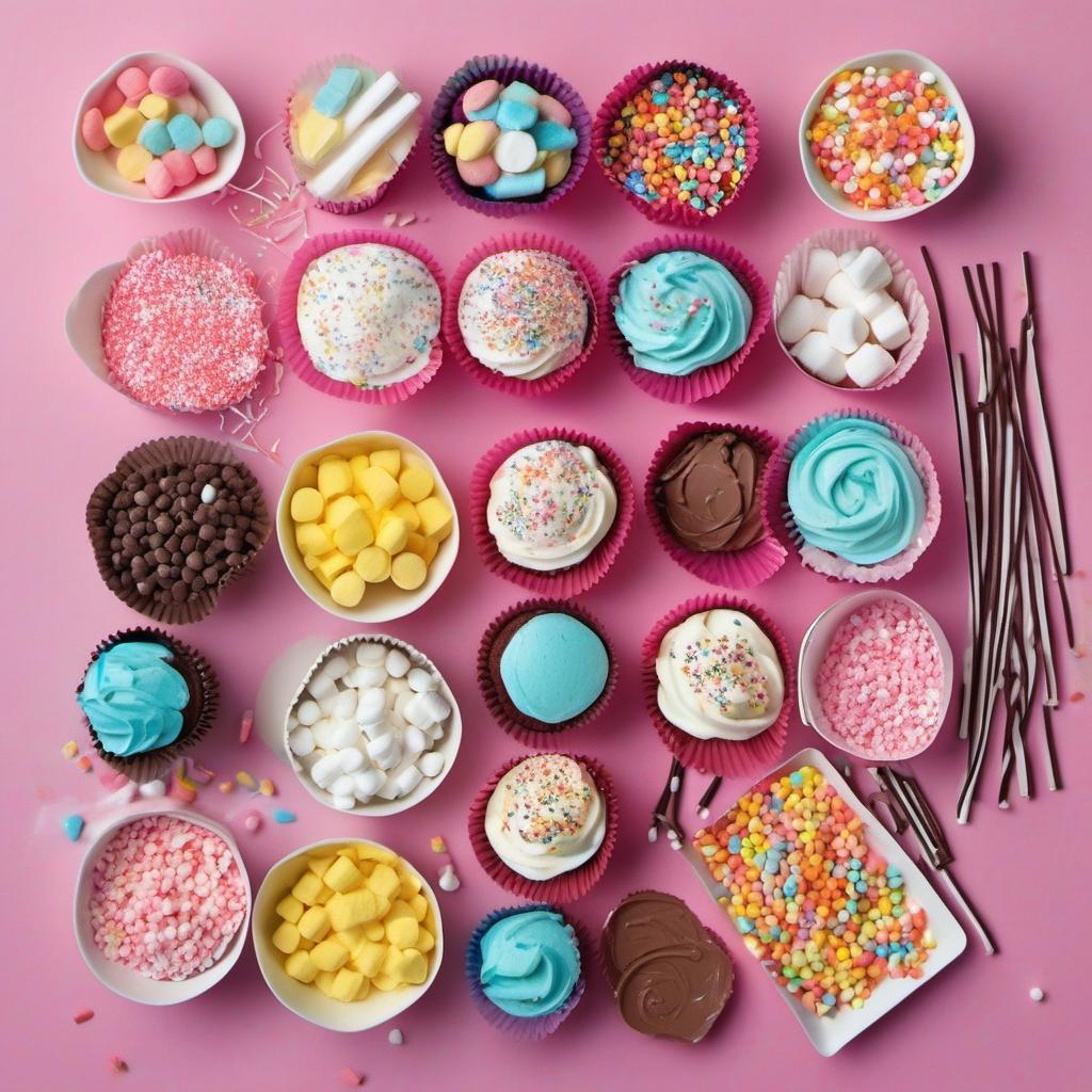 Items needed to answer the question, How do I create adorable animal-themed cupcakes for a kids party. Items include:  Cupcake liners  Cupcake batter ingredients  Butter  Powdered sugar  Milk  Food coloring  Edible decorations  Sprinkles