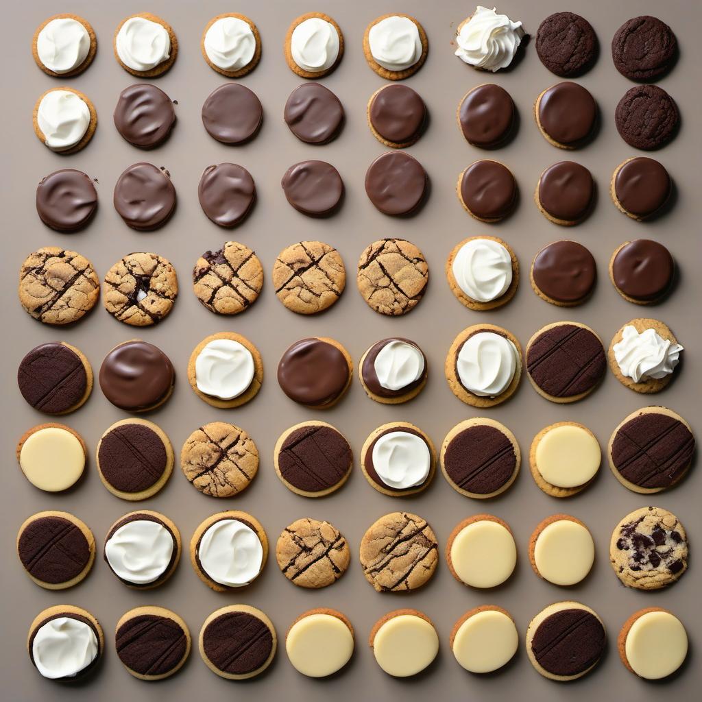Items needed to answer the question, How do I make a Cookies and Cream Cheesecake. Items include:  chocolate sandwich cookies  butter  cream cheese  granulated sugar  vanilla extract  sour cream  melted chocolate