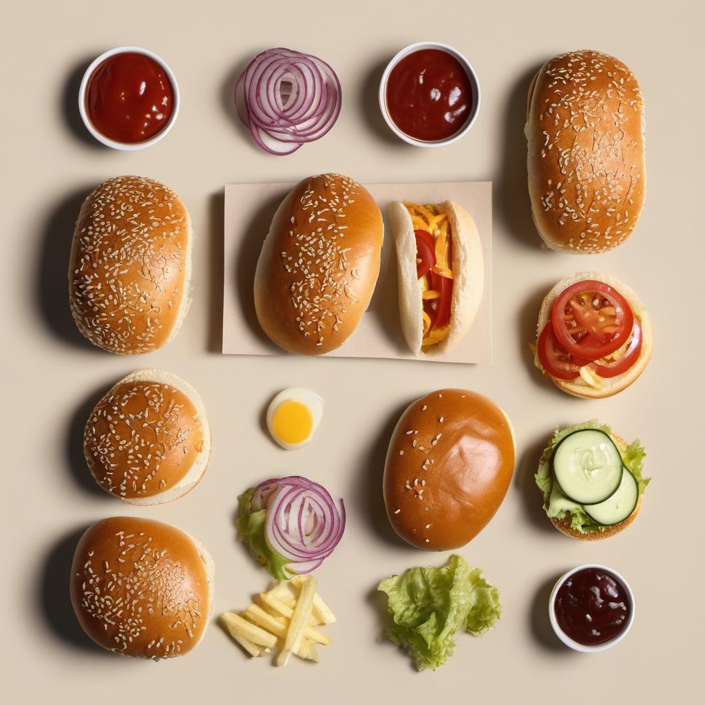 Items needed to answer the question, How do I choose the best bun for my Fancy Vegan Burger. Items include:  Bun