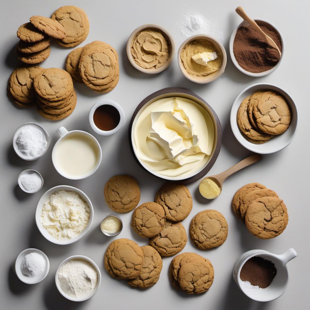 Items needed to answer the question, How do I make a cookies and cream vegan cheesecake. Items include:  Vegan Cookies  Vegan Butter  Vegan Cream Cheese  Powdered Sugar  Vanilla Extract  Salt