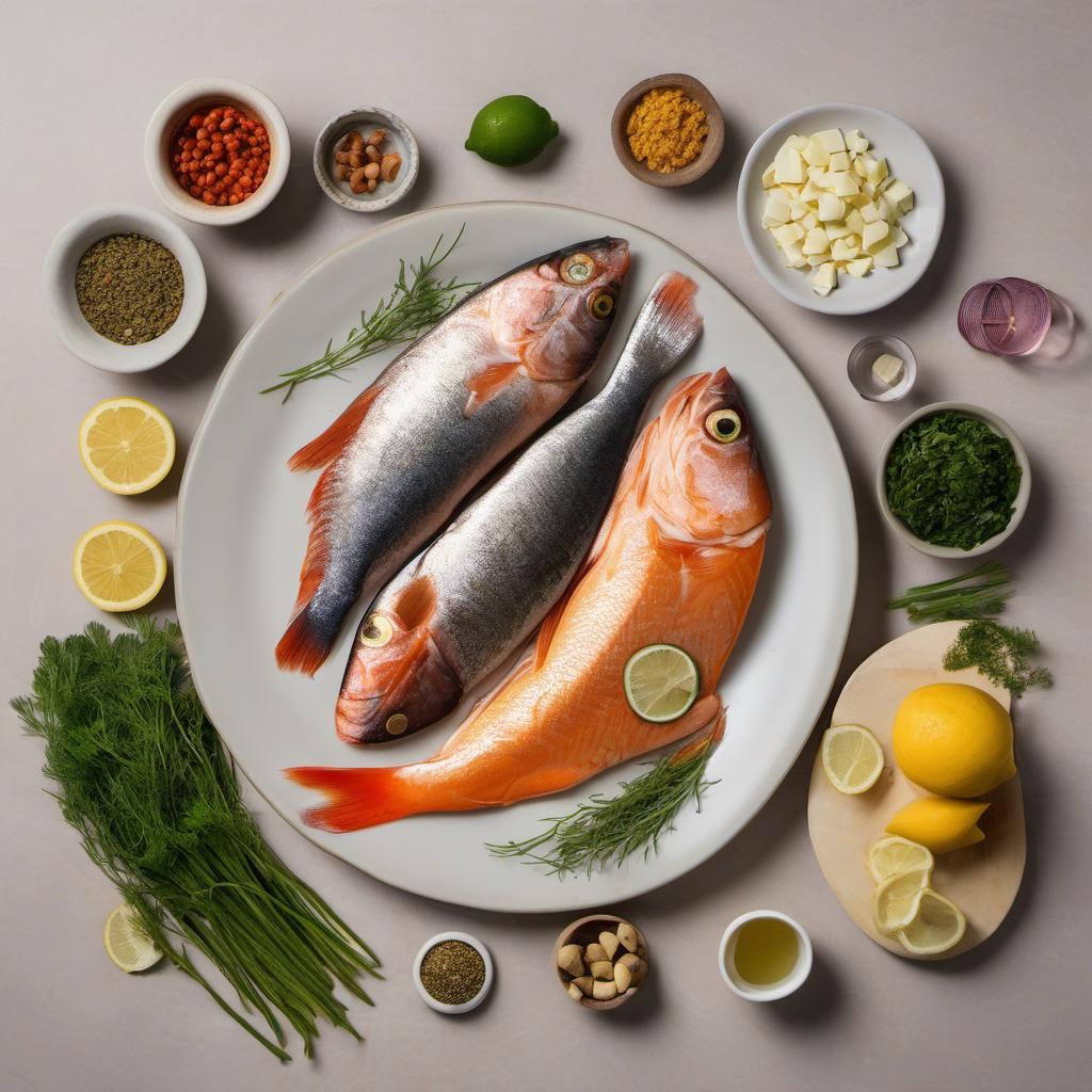 Items needed to answer the question, How do I choose the best fish for a Sushi Donut. Items include:  Fish