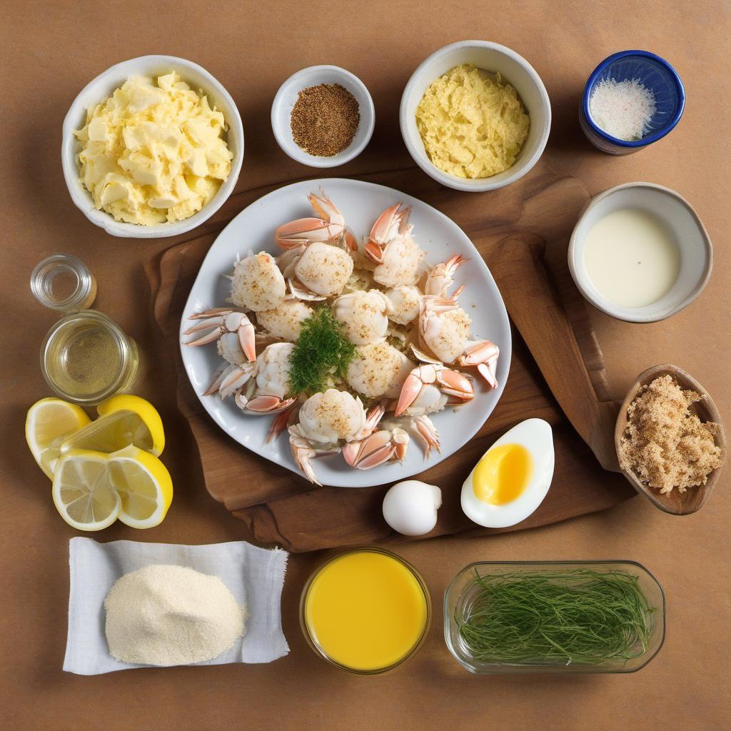 Items needed to answer the question, How do I grill the perfect crab cakes. Items include:  lump crab meat  mayonnaise  breadcrumbs  Dijon mustard  shallot  garlic clove  egg  fresh lemon juice  Old Bay seasoning  salt  pepper