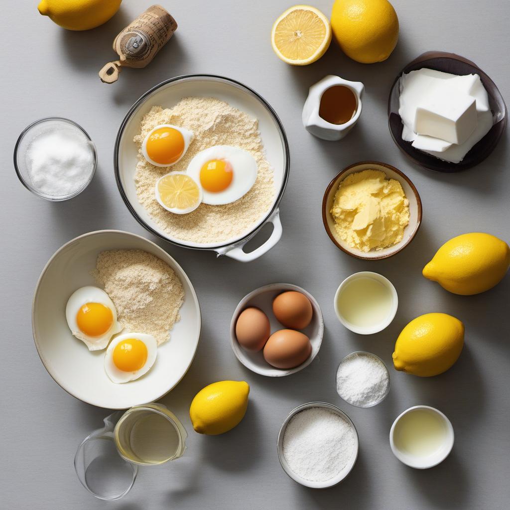 Items needed to answer the question, How do I bake a picture-perfect lemon meringue pie. Items include:  Graham cracker crumbs  Butter  Granulated sugar  Cornstarch  Water  Lemons  Eggs