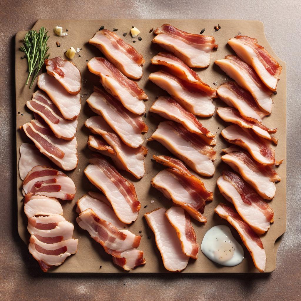 Items needed to answer the question, How do I make crispy bacon-wrapped chicken. Items include:  Bacon slices  Chicken breasts  Seasoning (salt, pepper, garlic powder)