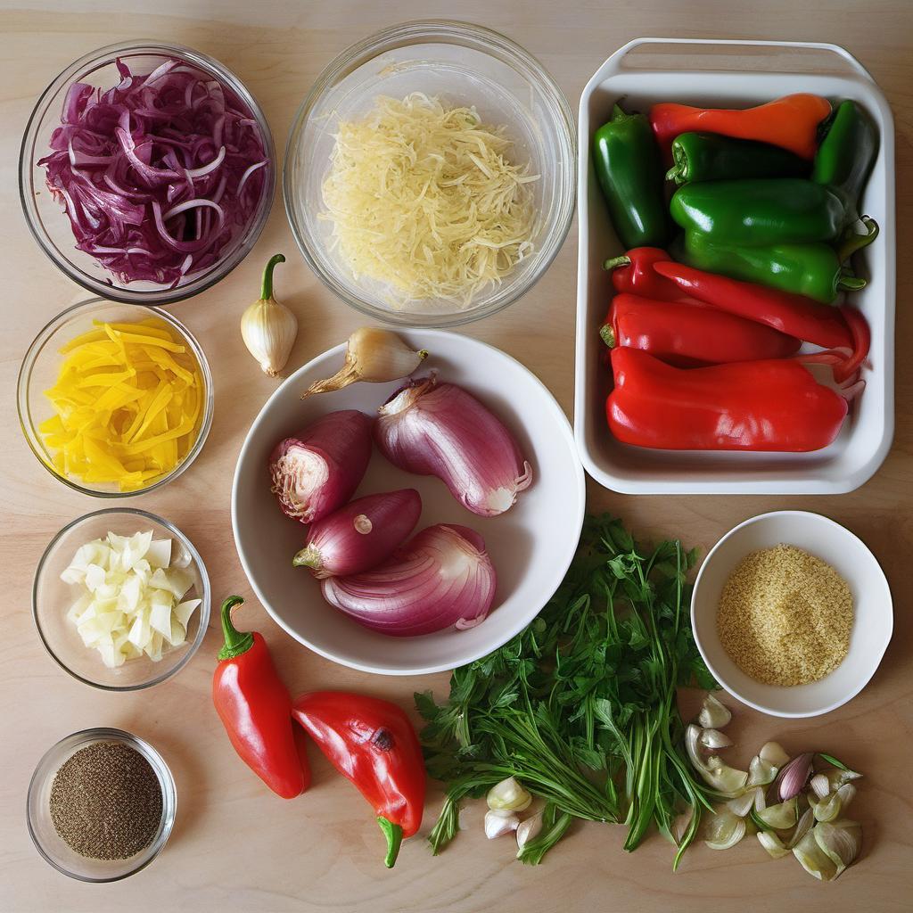 Items needed to answer the question, How do I serve Greek Souvlaki at a summer BBQ. Items include:  Meat  Olive Oil  Lemon Juice  Garlic  Oregano  Salt  Pepper  Bell Peppers  Onions  Cherry Tomatoes  Lemon Juice (for serving)  Parsley (for garnish)  Pita Bread  Tzatziki Sauce  Greek Salad