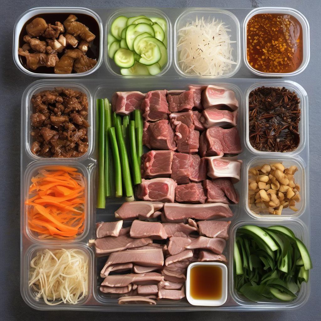 Items needed to answer the question, How do I create a Phorrito bowl. Items include:  Beef Bones  Cinnamon Sticks  Star Anise  Cloves  Cardamom Pods  Ginger  Proteins (Beef/Chicken/Tofu)  Soy Sauce  Garlic  Fish Sauce  Veggies (Bean Sprouts, Cucumber, Carrots, Scallions)  Rice Noodles  Lime Juice  Hoisin Sauce