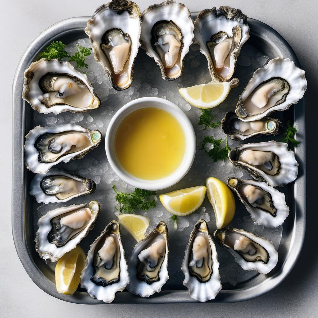 Items needed to answer the question, How do I make an Oyster Platter with a twist. Items include:  Oysters  Butter  Garlic  Lemon Juice  Cayenne Pepper