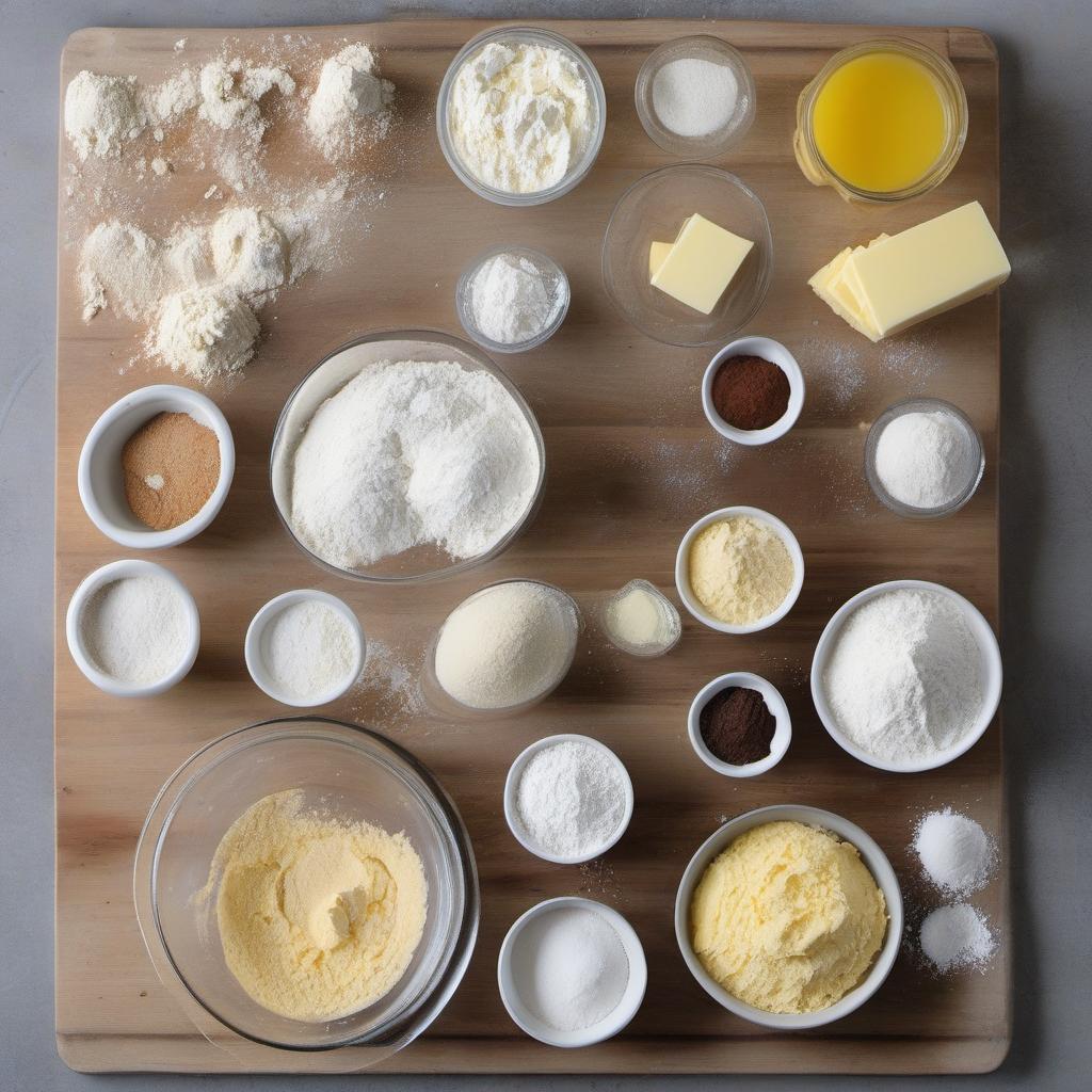 Items needed to answer the question, How do I make gluten-free Easter Egg Cupcakes. Items include:  gluten-free flour blend  baking powder (gluten-free)  baking soda  salt  unsalted butter (softened)  granulated sugar  eggs (large)  vanilla extract  buttermilk  colorful sprinkles (for decoration)