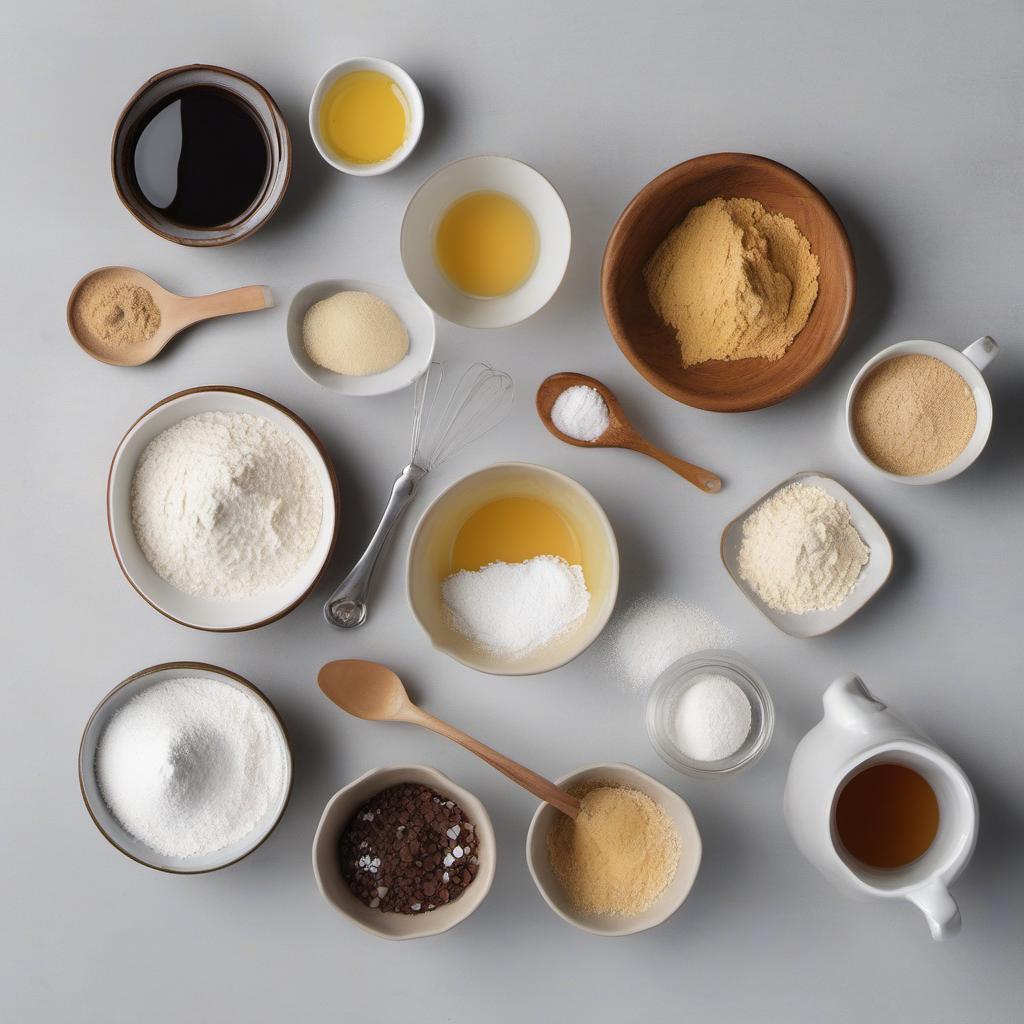 Items needed to answer the question, How do I make pretzel pizza thats a crowd-pleaser. Items include:  All-purpose flour  Salt  Sugar  Instant yeast  Water  Baking soda