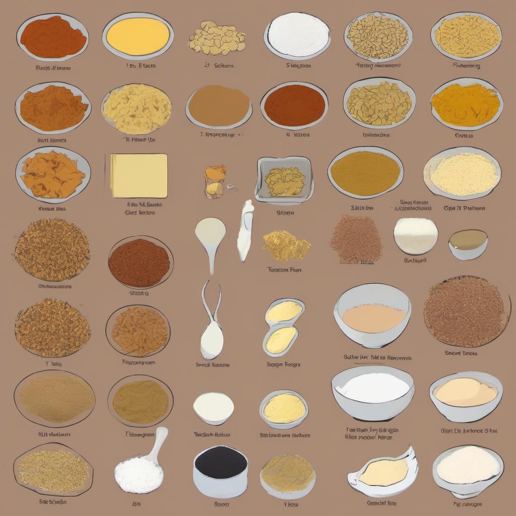 Items needed to answer the question, How do I create a vegetarian-friendly version of chicken and waffles. Items include:  Soy protein or seitan  Nutritional yeast  Poultry seasoning  Garlic powder  Onion powder  Salt  Flour  Baking powder  Sugar  Melted butter  Milk