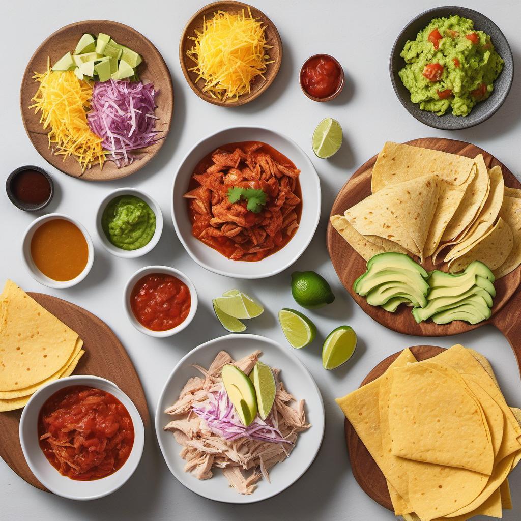 Items needed to answer the question, How do I make the perfect Ultimate Quesadilla. Items include:  tortillas  shredded cheese  cooked chicken or beef  sliced vegetables  optional extras (salsa, guacamole, sour cream)