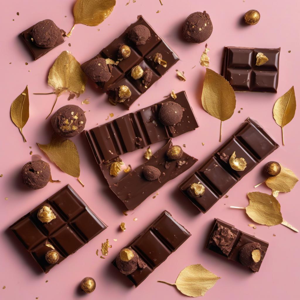 Items needed to answer the question, How do I make Wizards Gold-leaf Chocolate Frogs. Items include:  magical_dark_chocolate  gold_leaf  sugar_eyes  pinch_of_enchantment