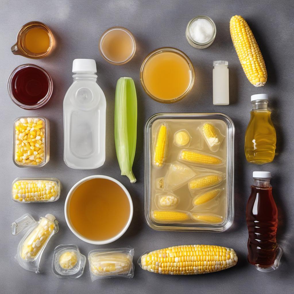 Items needed to answer the question, How do I create 3D printed gummy candies. Items include:  Flavored gelatin  Cold water  Corn syrup  Heat-resistant squeeze bottle