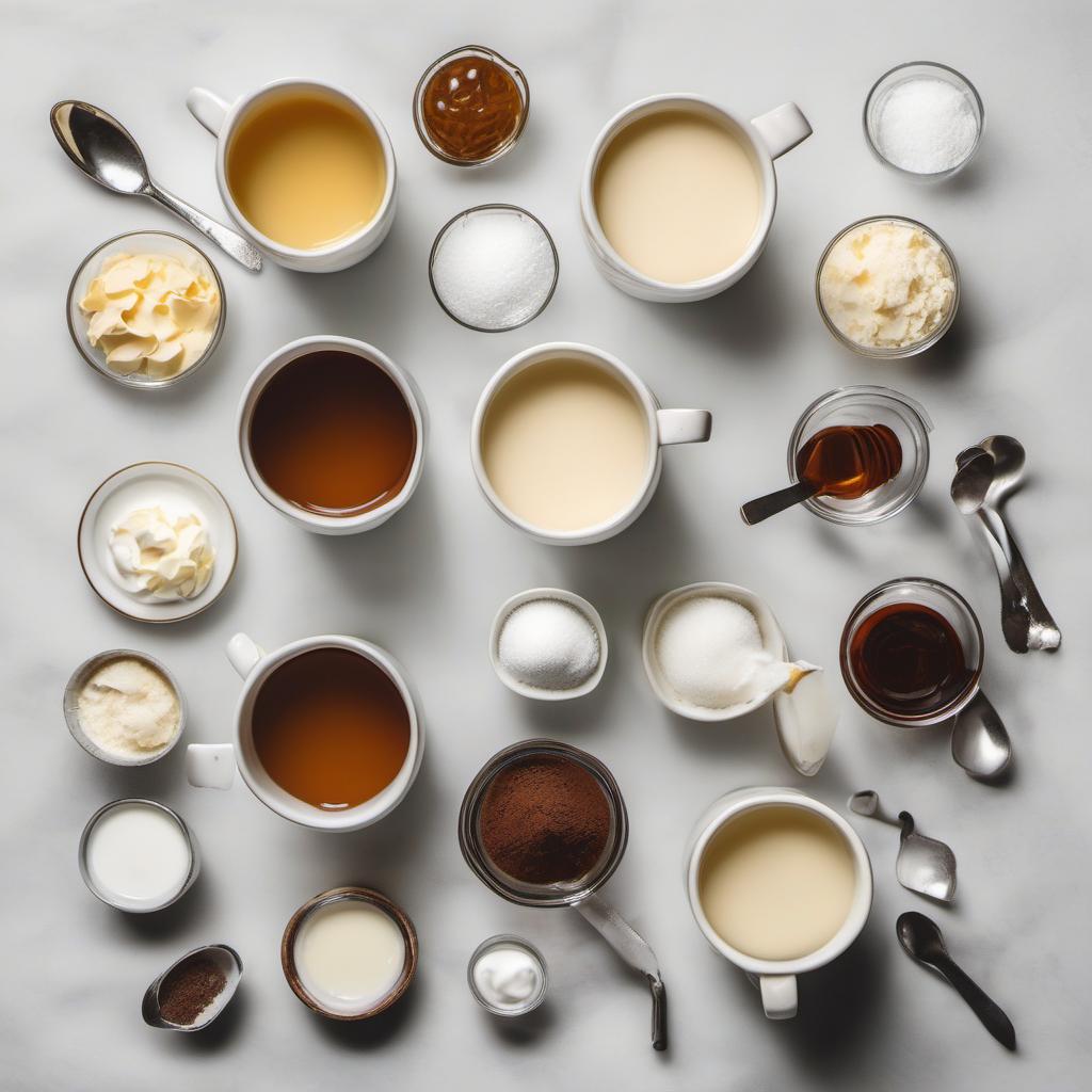 Items needed to answer the question, How do I make Whimsy Whipped Mousse . Items include:  Heavy cream  Sugar  Vanilla extract
