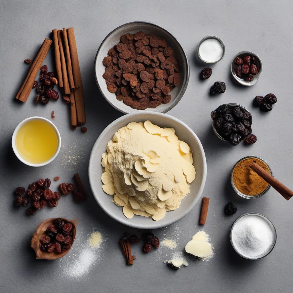 Items needed to answer the question, How do I make Rumpelstiltskin Rum Raisin Rolls icing. Items include:  Powdered sugar  Butter  Rumpelstiltskin Rum  Rum-soaked raisins  Cinnamon