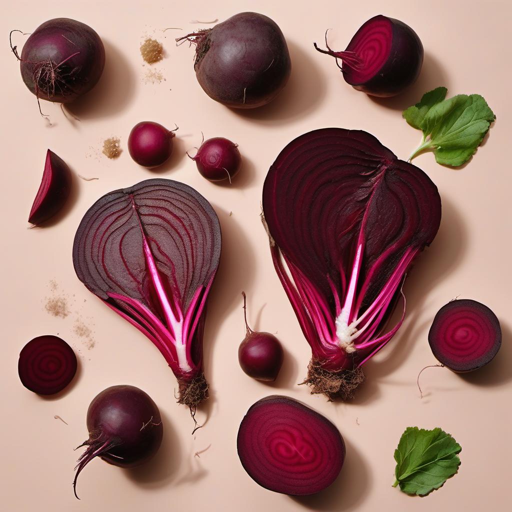 Items needed to answer the question, How do I make Beetroot Sorbet. Items include:  Beetroot  Sugar  Water