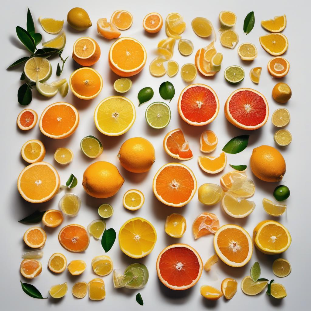 Items needed to answer the question, How do I turn citrus peels into mouthwatering candies. Items include:  Citrus Fruits  Sugar  Water