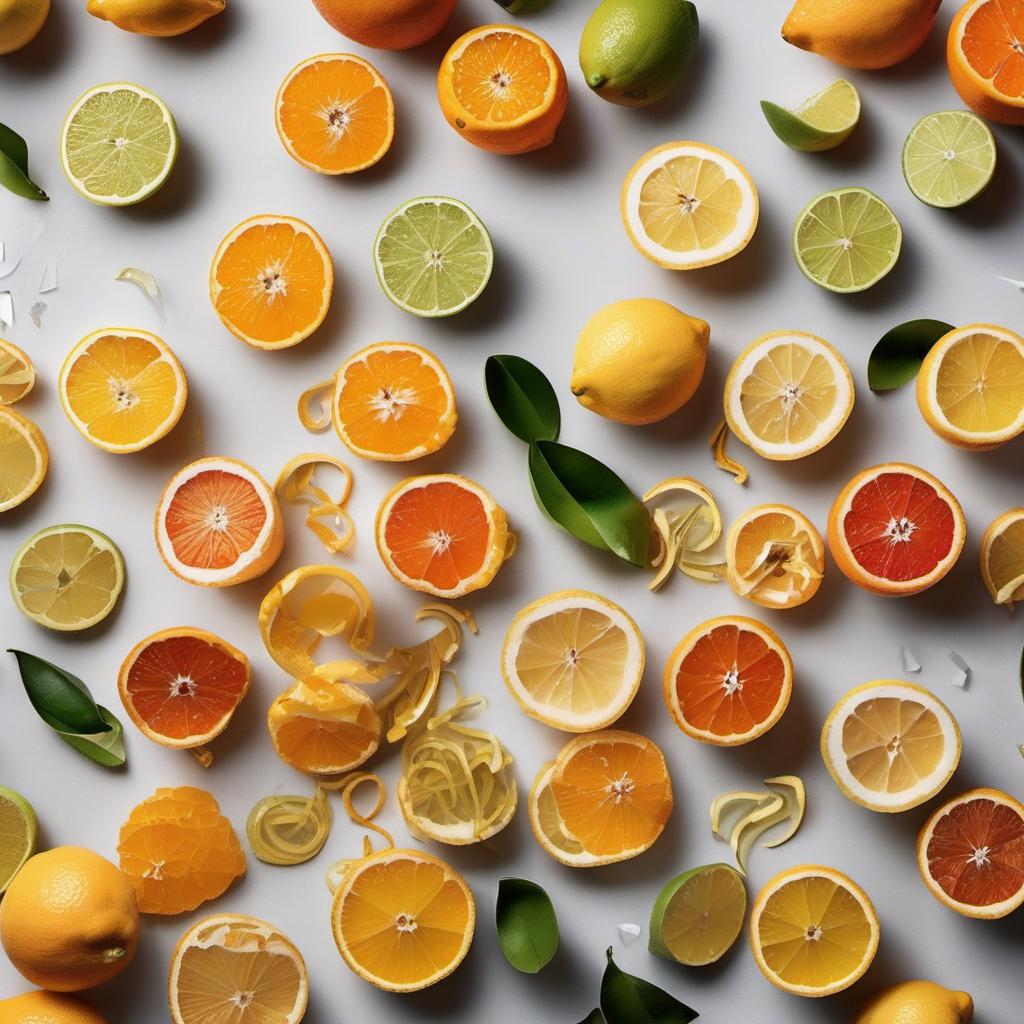 Items needed to answer the question, How do I create Citrus Peel Candies that Pop. Items include:  Citrus Peels  Water  Sugar  Citric Acid