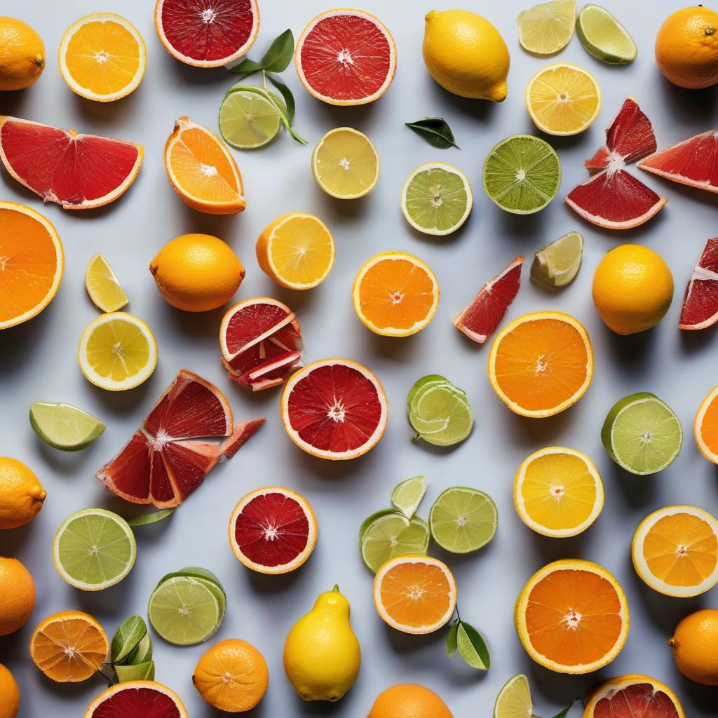 Items needed to answer the question, How do I gift citrus peel candies to friends and family. Items include:  Citrus Fruits  Sugar  Water