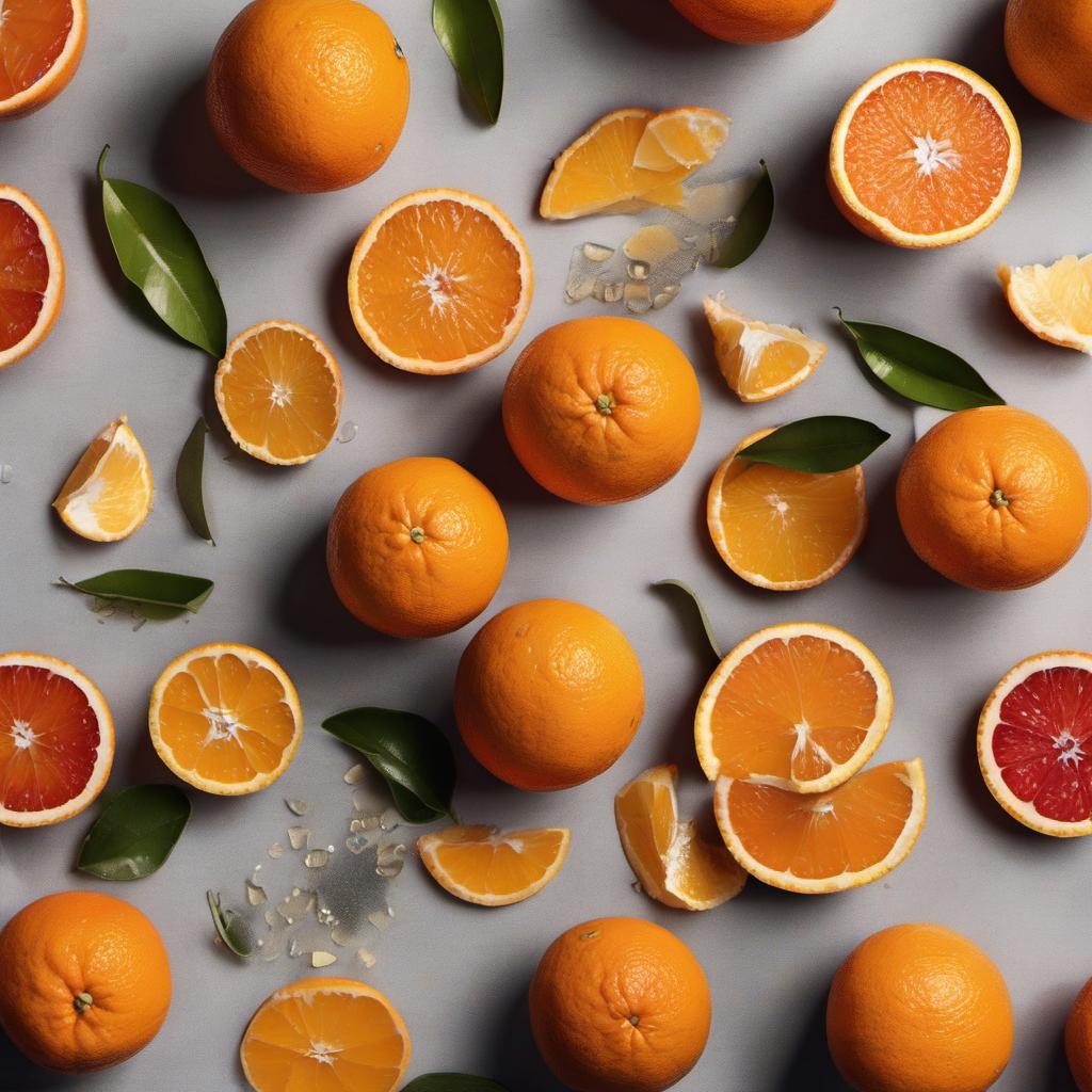 Items needed to answer the question, How do I make refreshing Orange Peel Candies. Items include:  Oranges  Granulated Sugar  Water