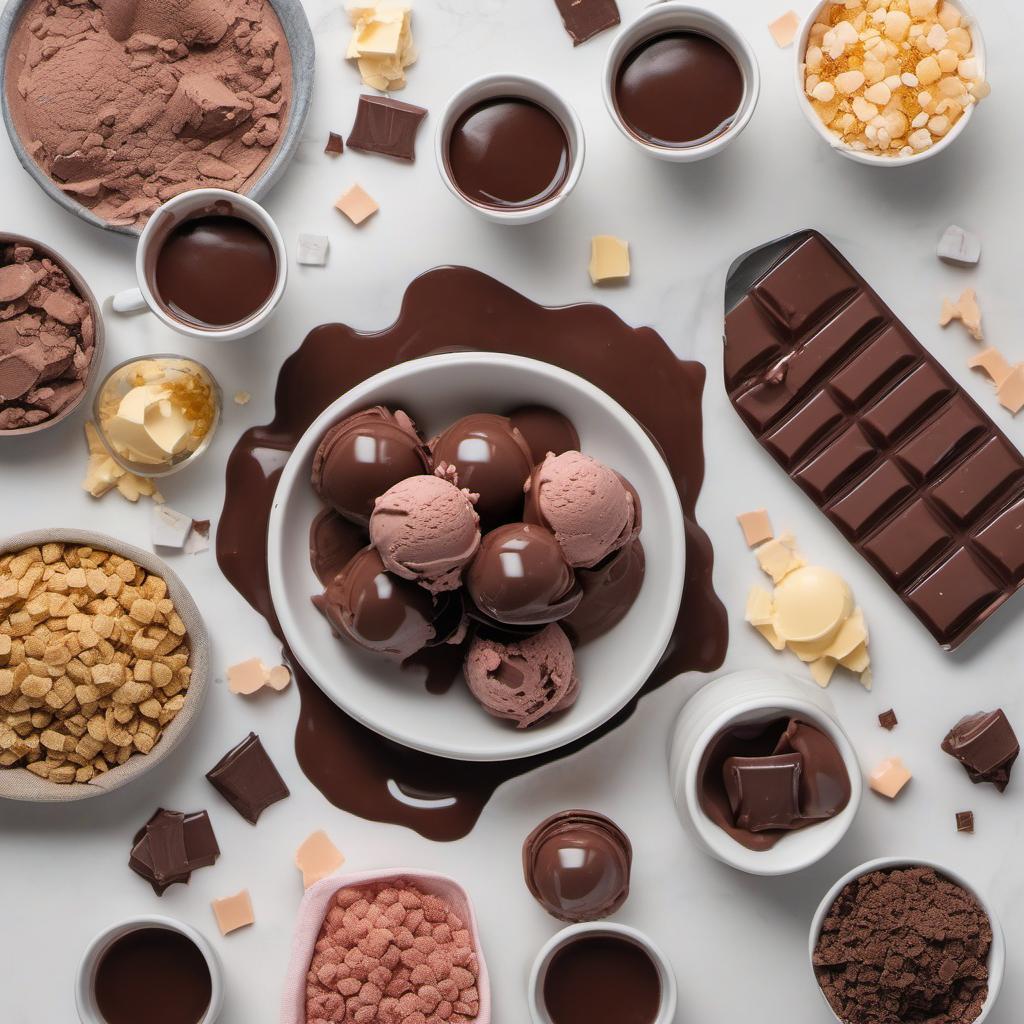 Items needed to answer the question, How do I whip up Pop Rock Chocolate Truffle milkshakes. Items include:  Chocolate ice cream  Whole milk  Chocolate syrup  Pop Rocks candy