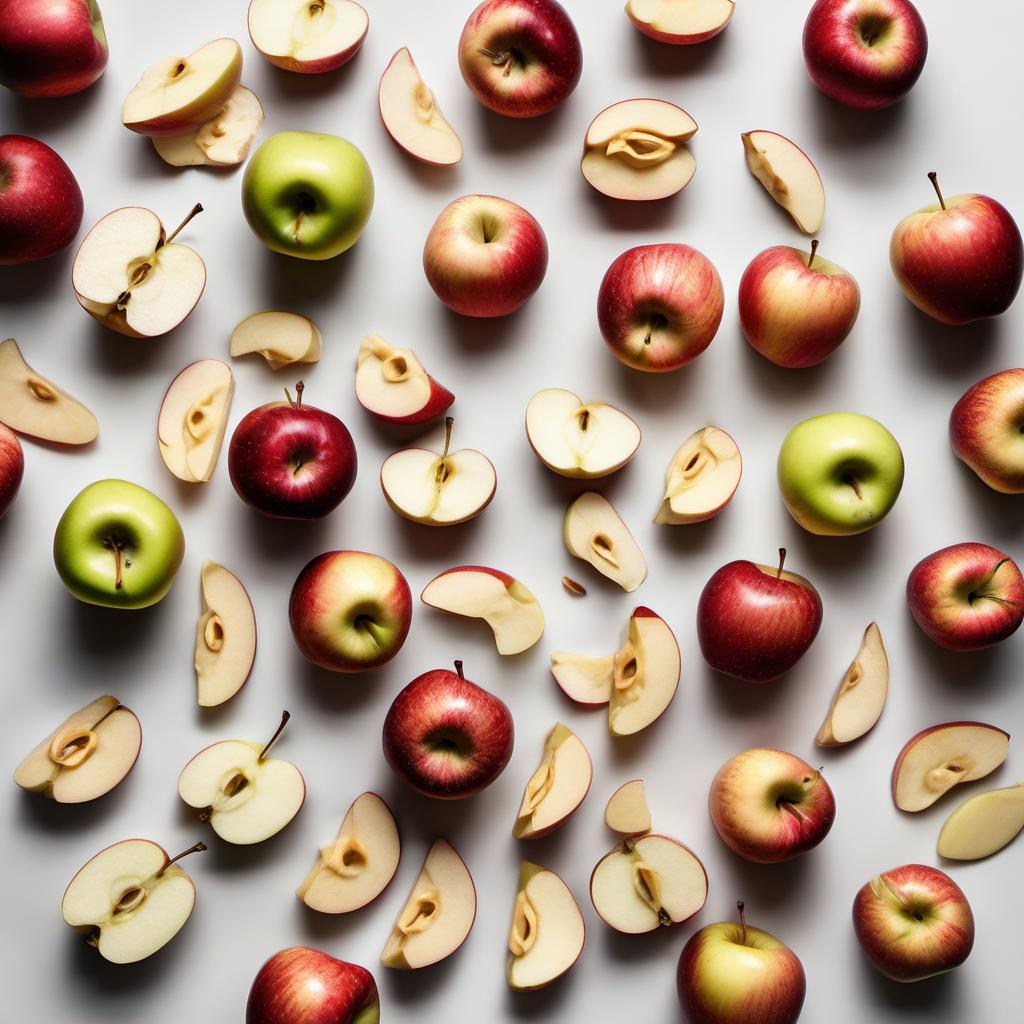Items needed to answer the question, How do I get my kids to eat Apple Slices with Peanut Butter Dip. Items include:  Apples  Peanut Butter  Honey