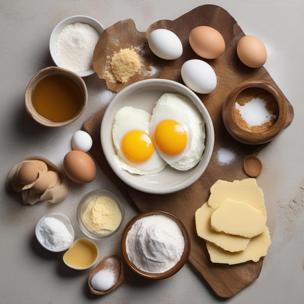 Items needed to answer the question, How do I surprise my friends with Fancy Chocolate Chip Cookie Sandwiches. Items include:  Butter  Granulated Sugar  Brown Sugar  Eggs  Vanilla Extract  All-Purpose Flour  Baking Soda  Salt  Chocolate Chips  Ice Cream