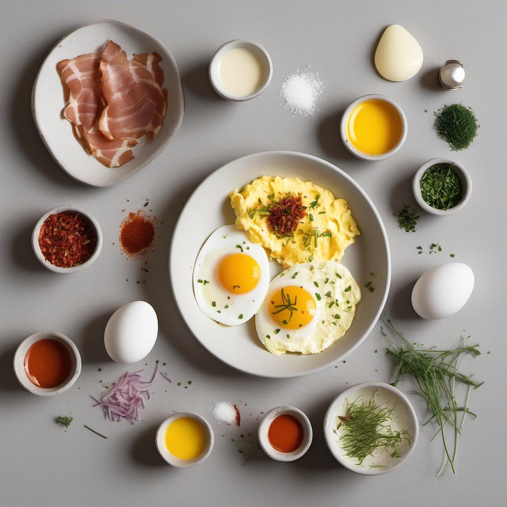 Items needed to answer the question, How do I make festive deviled eggs for a party. Items include:  Eggs  Mayonnaise  Mustard  Salt  Pepper  Optional toppings