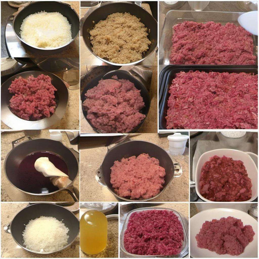 Items needed to answer the question, How do I serve Swedish Meatballs with Lingonberry Sauce. Items include:  Ground beef  Breadcrumbs  Minced onions  Garlic powder  Allspice  Salt  Pepper  Olive oil  Lingonberry jam  Beef broth  Soy sauce  Black pepper