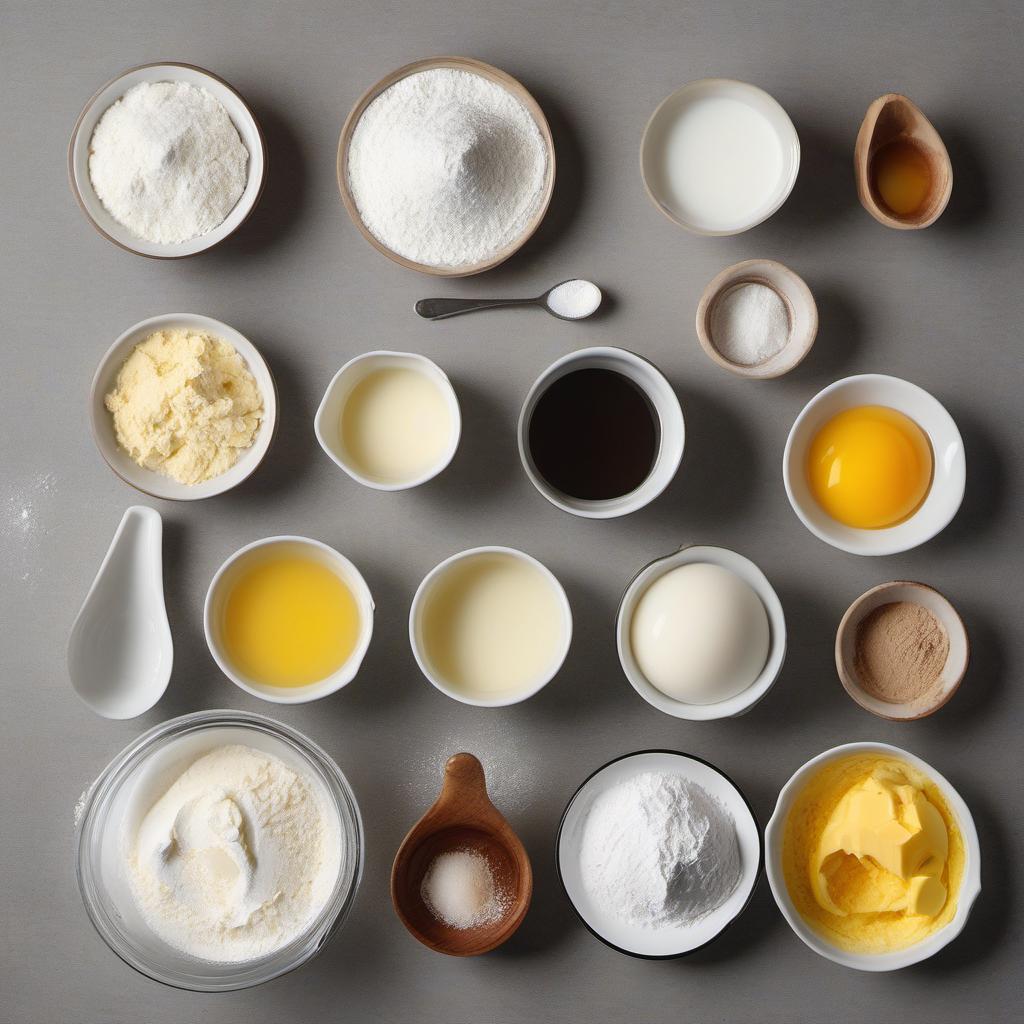 Items needed to answer the question, How do I make gourmet hot dog buns Elevate your hot dog game. Items include:  All-purpose flour  Sugar  Salt  Instant yeast  Warm milk  Warm water  Butter (melted)  Egg (for egg wash)