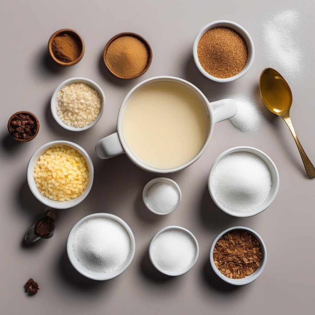 Items needed to answer the question, How do I make Aquafaba Meringue Kisses. Items include:  Aquafaba  Granulated sugar