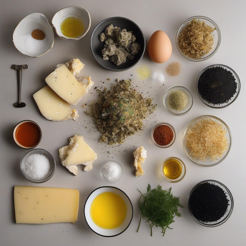 Items needed to answer the question, How Do I Level Up My Meteorite Cheese Balls. Items include:  grated meteorite cheese  cosmic breadcrumbs  intergalactic herbs  stardust salt  galactic pepper  eggs from Free-Range Meteorite Chickens  oil for frying