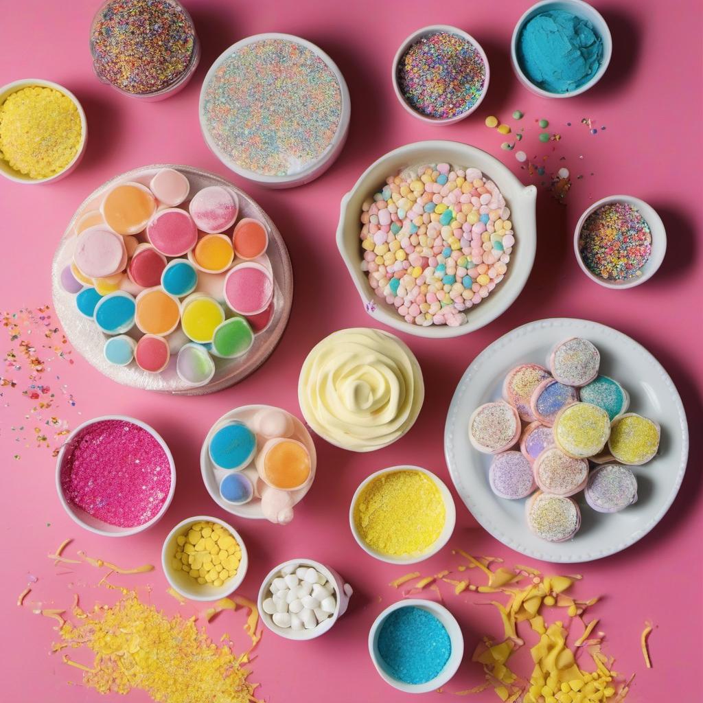 Items needed to answer the question, How do I make Monster Eyeball Cake Pops with red veins. Items include:  Cake mix  Frosting  White chocolate melting wafers  Candy melts (various colors)  Candy eyes  Edible glitter  Licorice strands