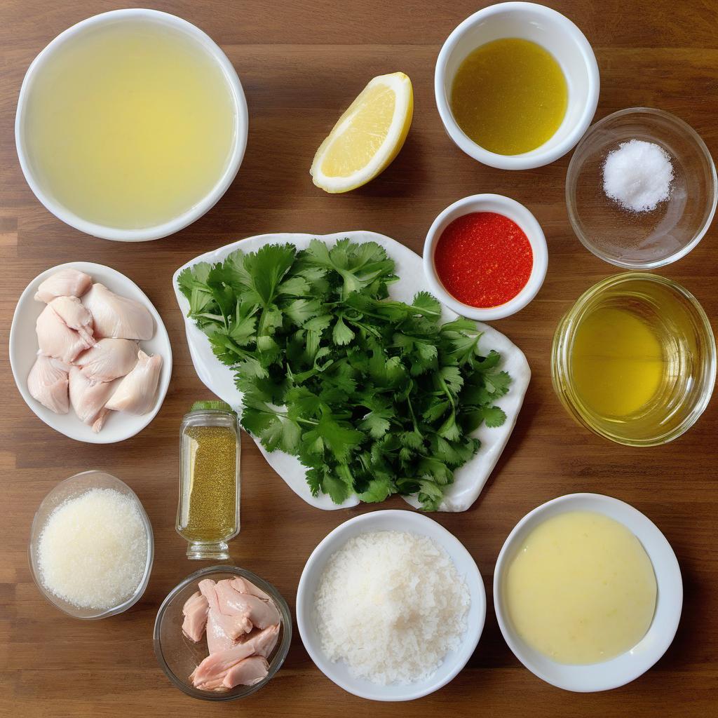 Items needed to answer the question, How do I jazz up my chicken with a zesty pan sauce. Items include:  Chicken breasts  Oil  Salt  Pepper  Butter  Garlic  Chicken broth  Lemon  Cornstarch  Water  Dijon mustard  Fresh parsley  Red pepper flakes