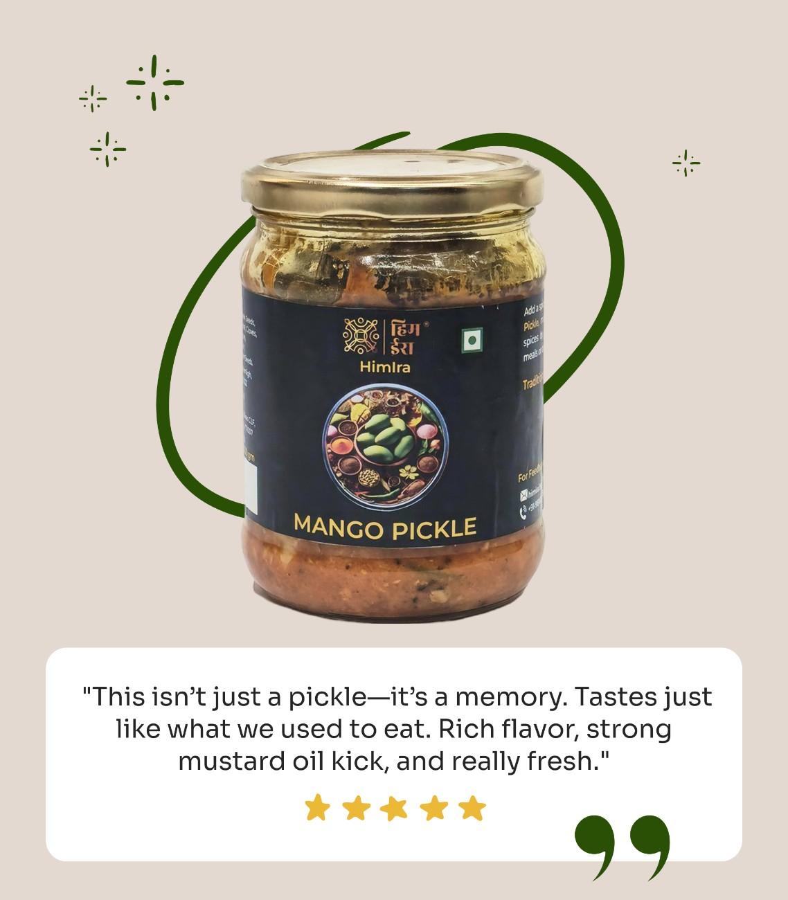 Mango Pickle – Handcrafted Aam ka Achaar
