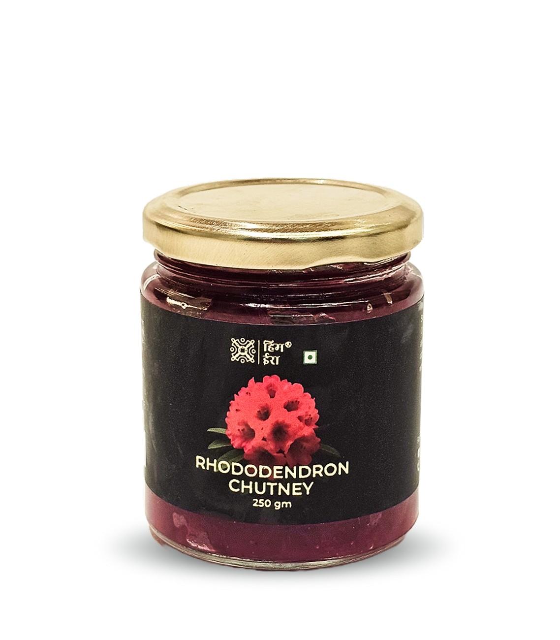 Buransh Chutney – Pahadi Rhododendron Flower Chutney
