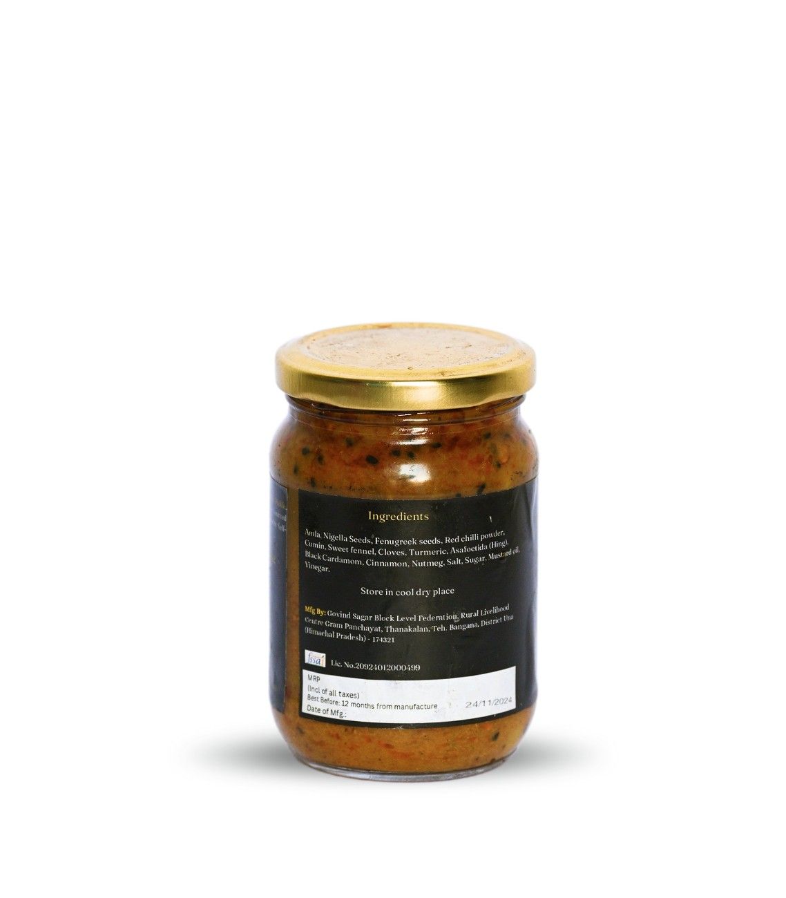 Handmade Amla Pickle – Khatta Meetha & Nutrient-Rich
