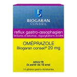 Omeprazole 20mg 14 comprimés