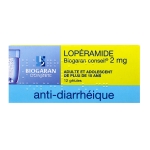 Lopéramide 2mg 12 gélules