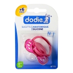 Sucette anatomique +6m n°15 silicone
